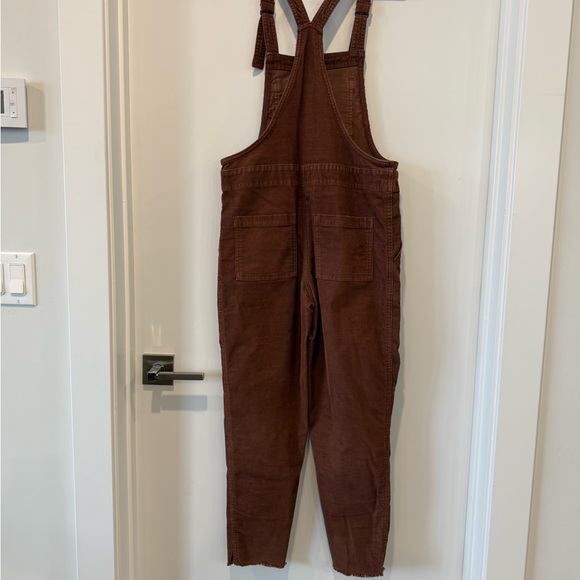 Aerie Brown corduroy Overalls - Picture 4 of 5